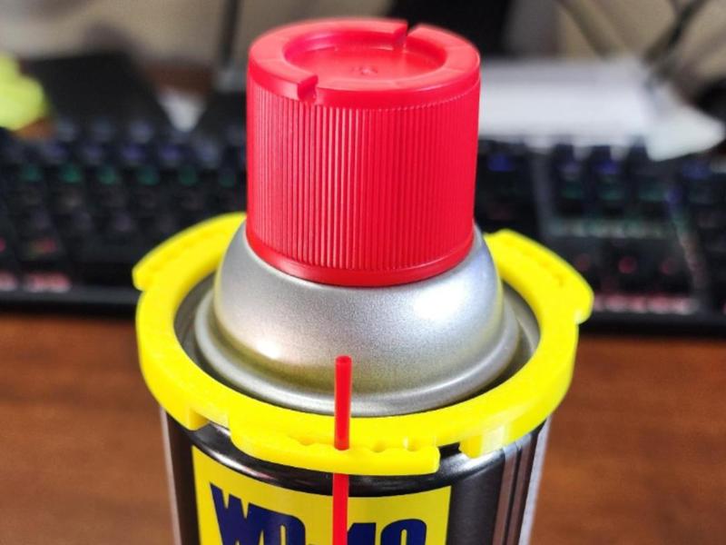 Spray Can Straw Holder - Clip on