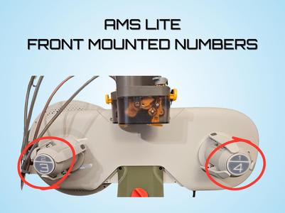 AMS Lite - Front Mounted Numbers