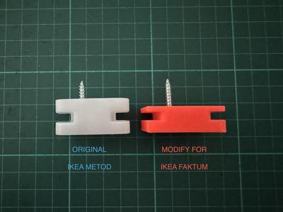 Door Clip for FAKTUM Front on LAGAN Dishwasher