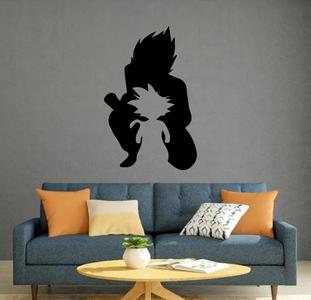 Goku Art Print, DBZ Wall Decoration, Art Prints, DragonBall Z