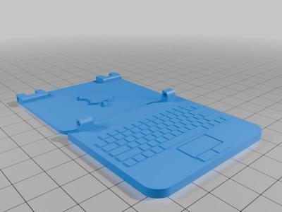 Barbie Doll Mac Laptop (Foldable)