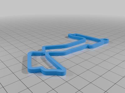 F1 keychain - Singapore 2024