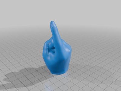 Hand With Finger