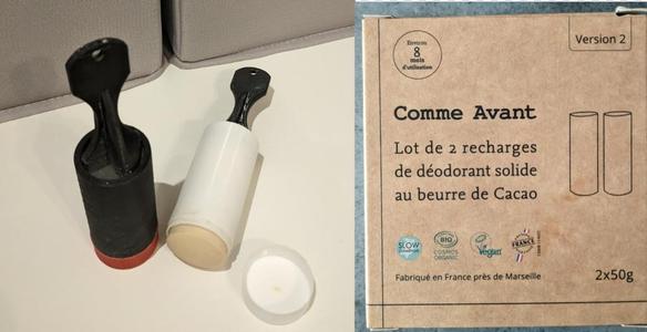 Etui pour déodorant "comme avant"