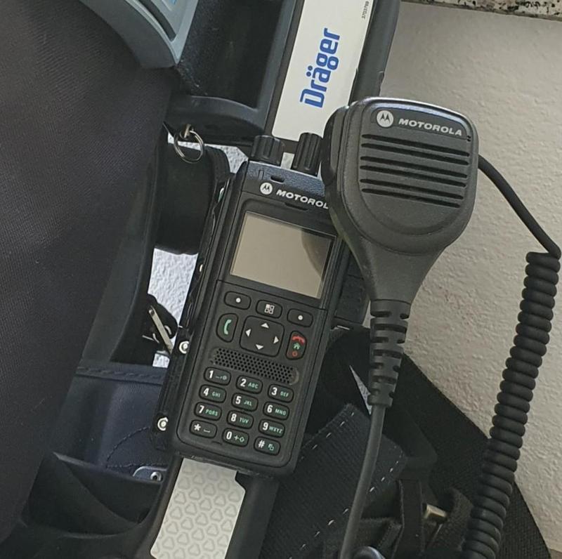 Draeger Airboss Funkhalter