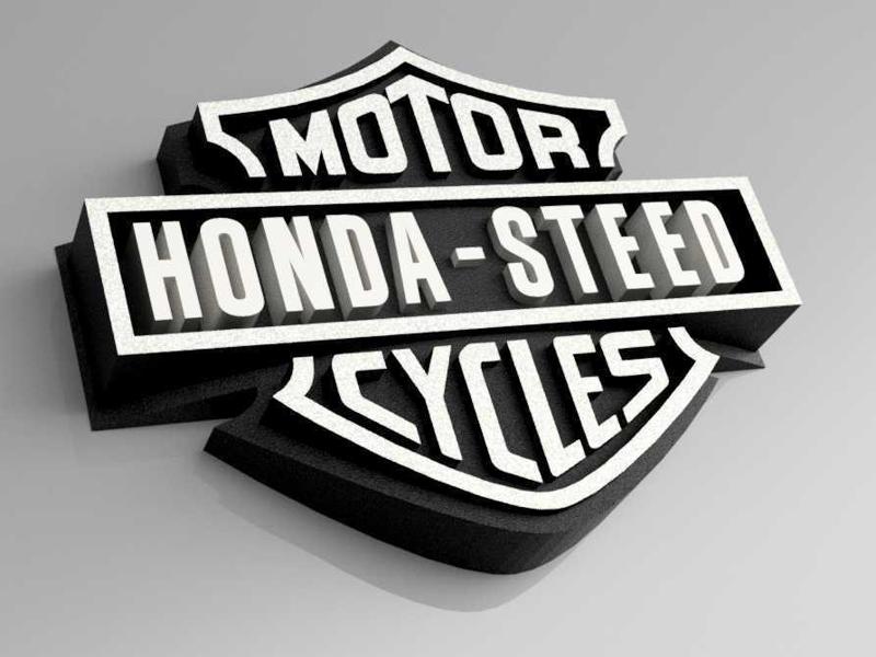 Honda Steed Emblem