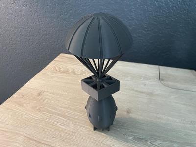 Fat Man Nuke with Removable Parachute