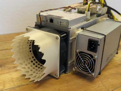 Antminer chevron shrouds