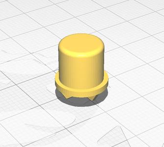 Asetek SimSports Button Cap