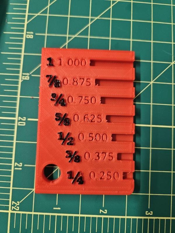 vex mini screw sizer