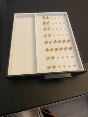Ender 3 S1 Pro tray for nozzle