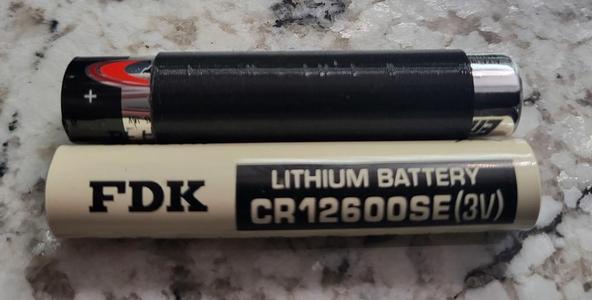 CR12600SE Battery Replacement Adapter 2x E90/N