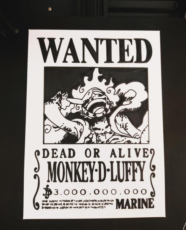 Wanted Luffy Gear 5