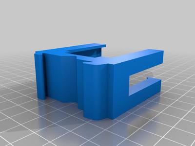 Smart switch mounting case on DIN rail