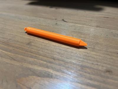 Lottery scratcher keychain