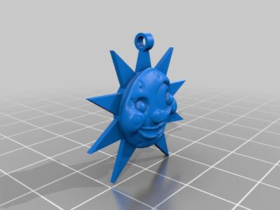 FNAF Sun Head EarRings