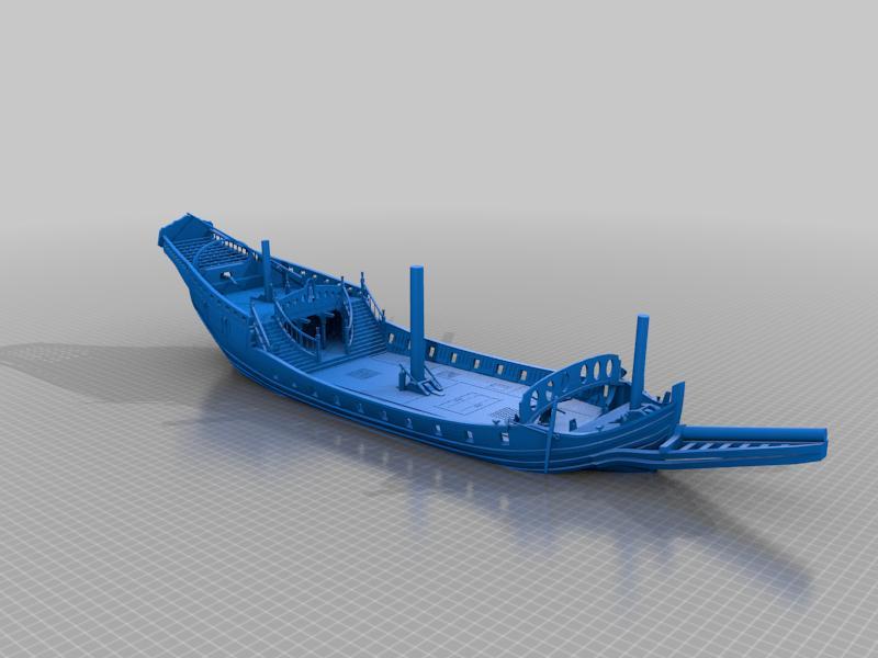 Baldur's Gate 3 BG3 Ship Galleon