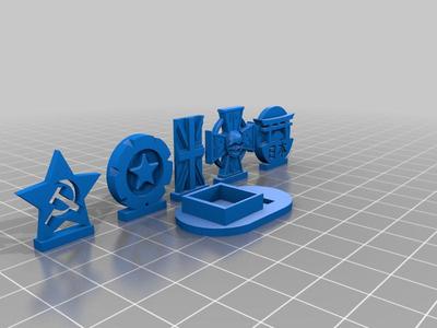 Bolt Action Pin Marker Set