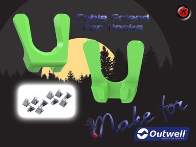 Outwell Cable Friend for Hooks Hooktrack