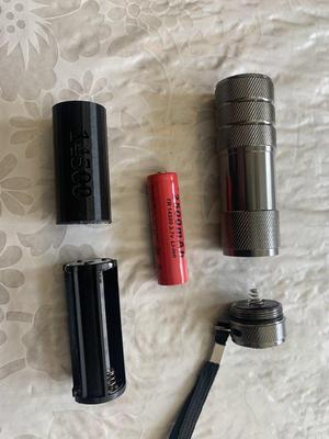 14500 battery adapter for cheap flashlight