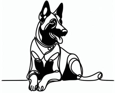 Malinois wall decor