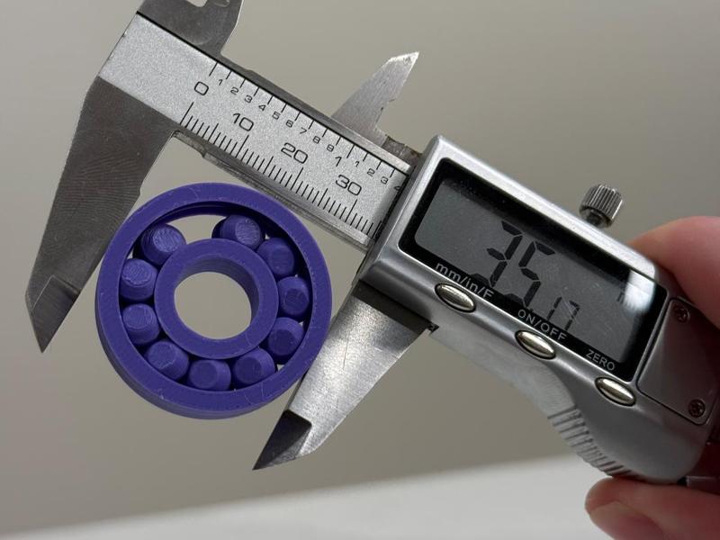 Roller Bearing (35mm Outer Diameter, 12.8mm Inner Diameter)