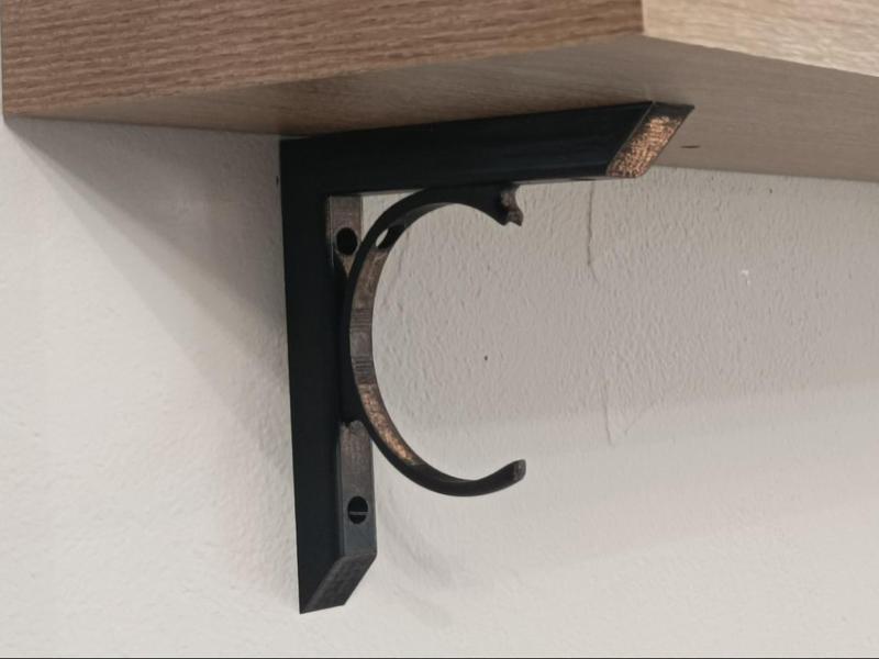 Wall shelf bracket