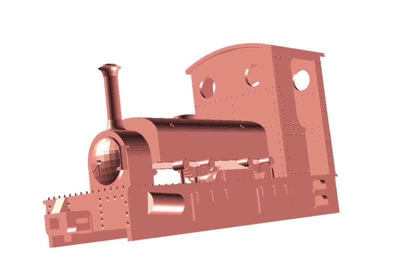 OO9/009 'Tram' Hunslet for the Kato 11-109 Chassis