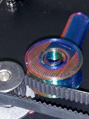 Y-axis belt tensioner for AnyCubic Mega S