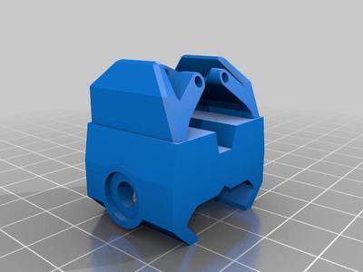 Iron sights with filament fibre optics