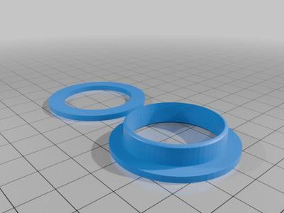 chrome trap washers