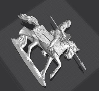 Knight Scanned by Creality Otter