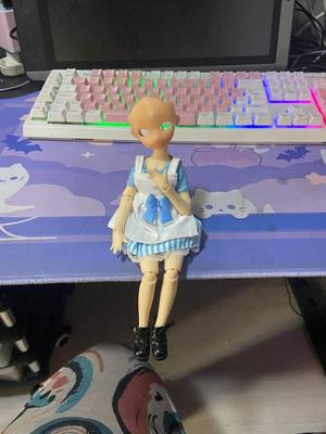 UF Doll Blind Box Tea Series  Custom Faceplate inspired by nendoroids