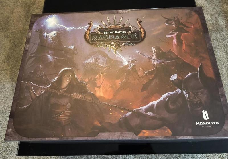 Mythic Battles Ragnorok insert and organizer