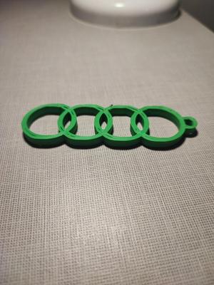 Simple Audi Keychain