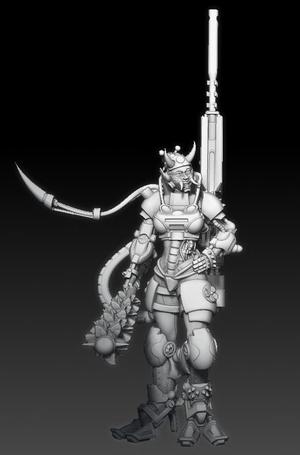 Model Space Warrior ONIE