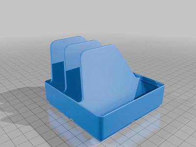 Gridfinity half-size pliers holder