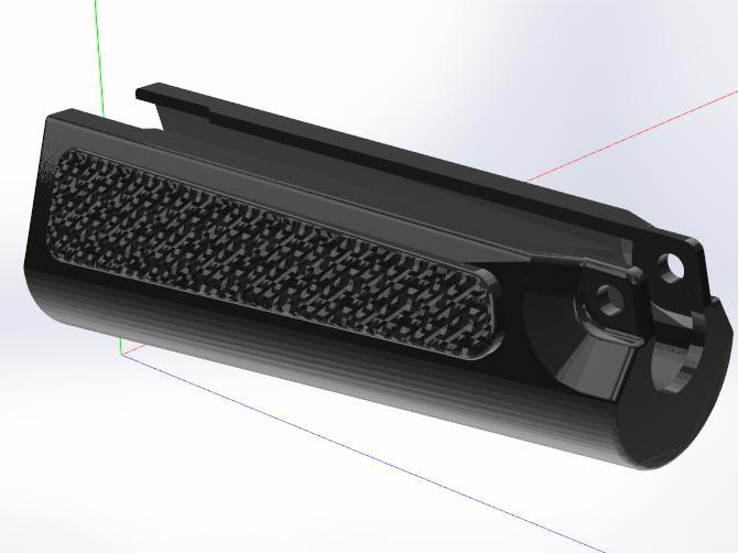 MP5 textured handguard