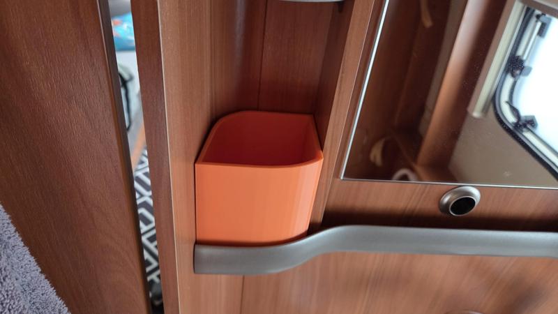 Eriba Washroom Shelf Containers