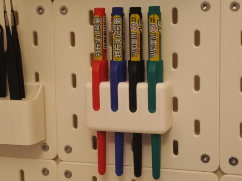 Deep hole marker holder