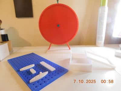 spinning wheel battleship game