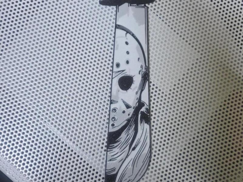 Jasons's machete friday 13th halloween knife