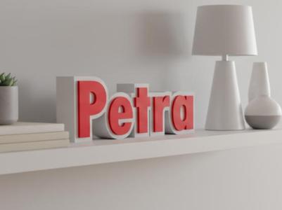 Petra lettering