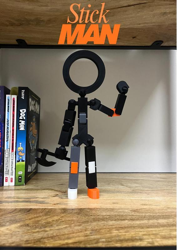Posable Stickman Figure