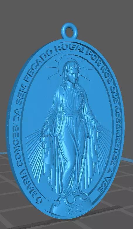 Pingente Nossa Senhora Milagrosa