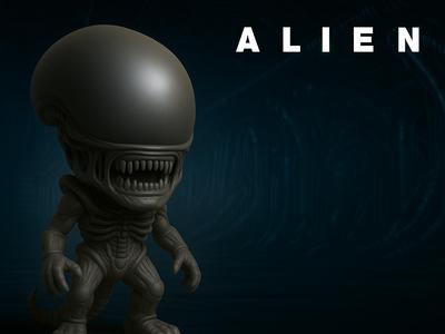 Chibi Xenomorfo Alien