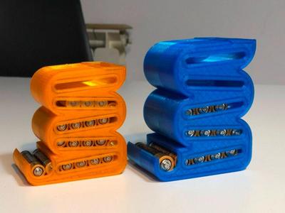AA and AAA battery dispenser