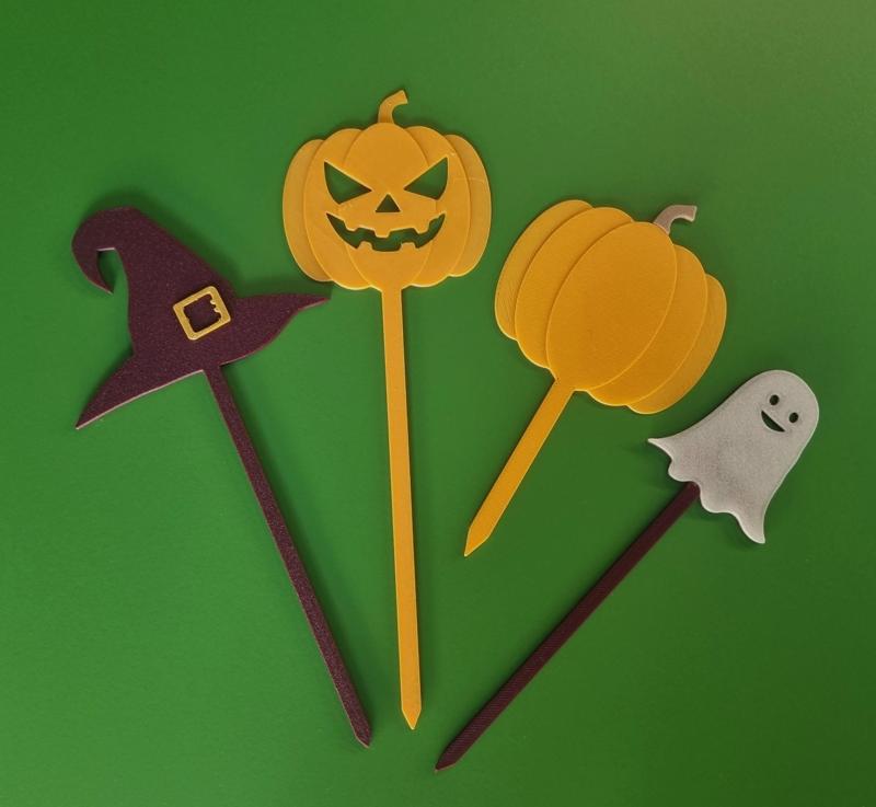Halloween plant stakes