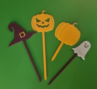 Halloween plant stakes