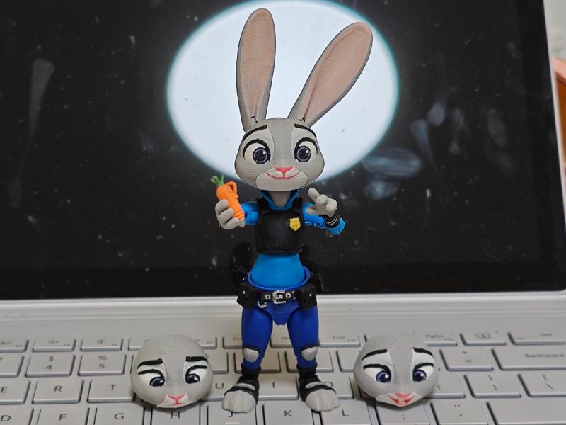 Zootopia Judy Hopps Articulated Figure